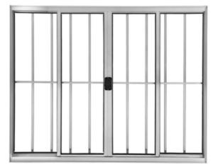 janela-de-vidro-4-folhas-aluminio-brilhante-grade-modular
