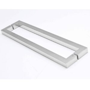 Puxador Duplo Mod. 3030 de aço inox Polido