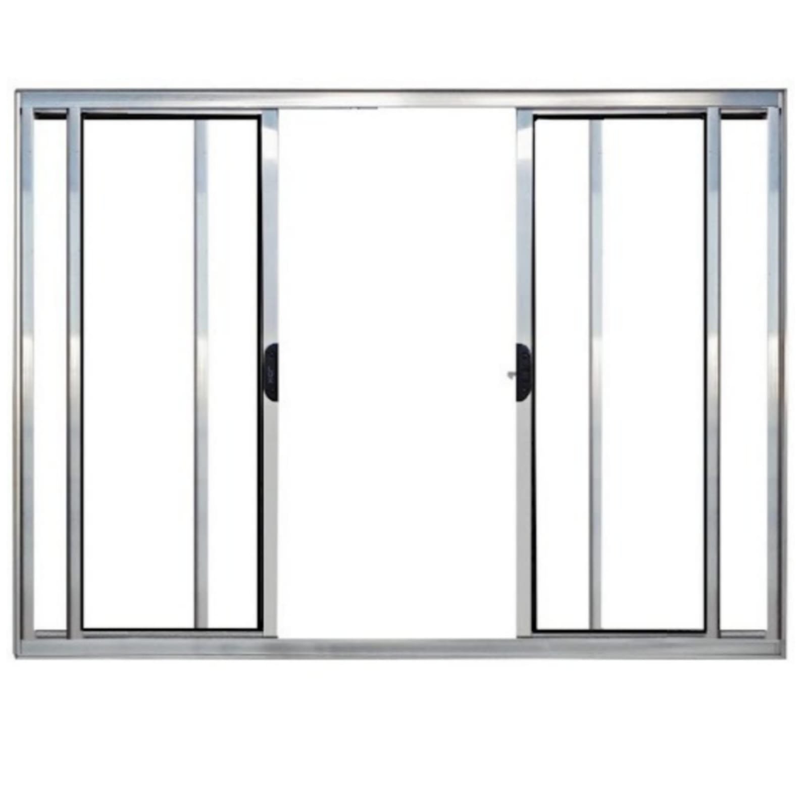 Vitro 4 folhas alumínio brilhante Linha Econômica