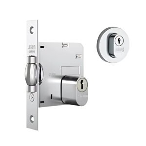 FECHADURA STAM 1005 PIVOTANTE ROS. REDONDA INOX