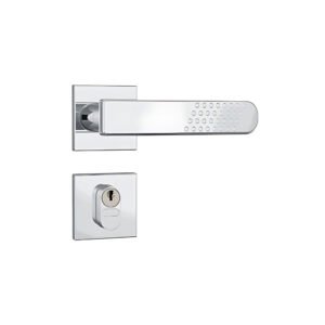 Fechadura Stam 803/21 Roseta Quadrada Inox