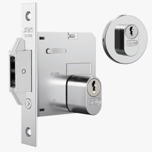 FECHADURA 1006 PORTA BATER/ CORRER ROS. RED. INOX