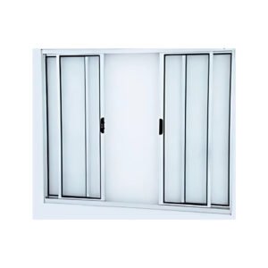 Vitro 4 folhas alumínio branco Linha Econômica