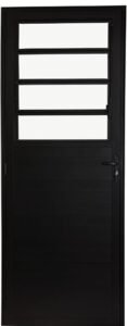 Porta Lambril Basculante Alumínio Preto