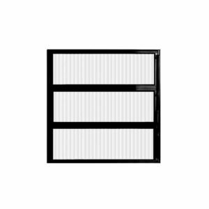 Vitrô Basculante Alumínio Preto