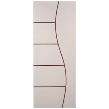 Folha de Porta Primer Branca Frisada