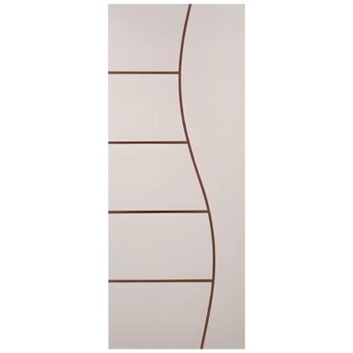 Folha de Porta Primer Branca Frisada 1