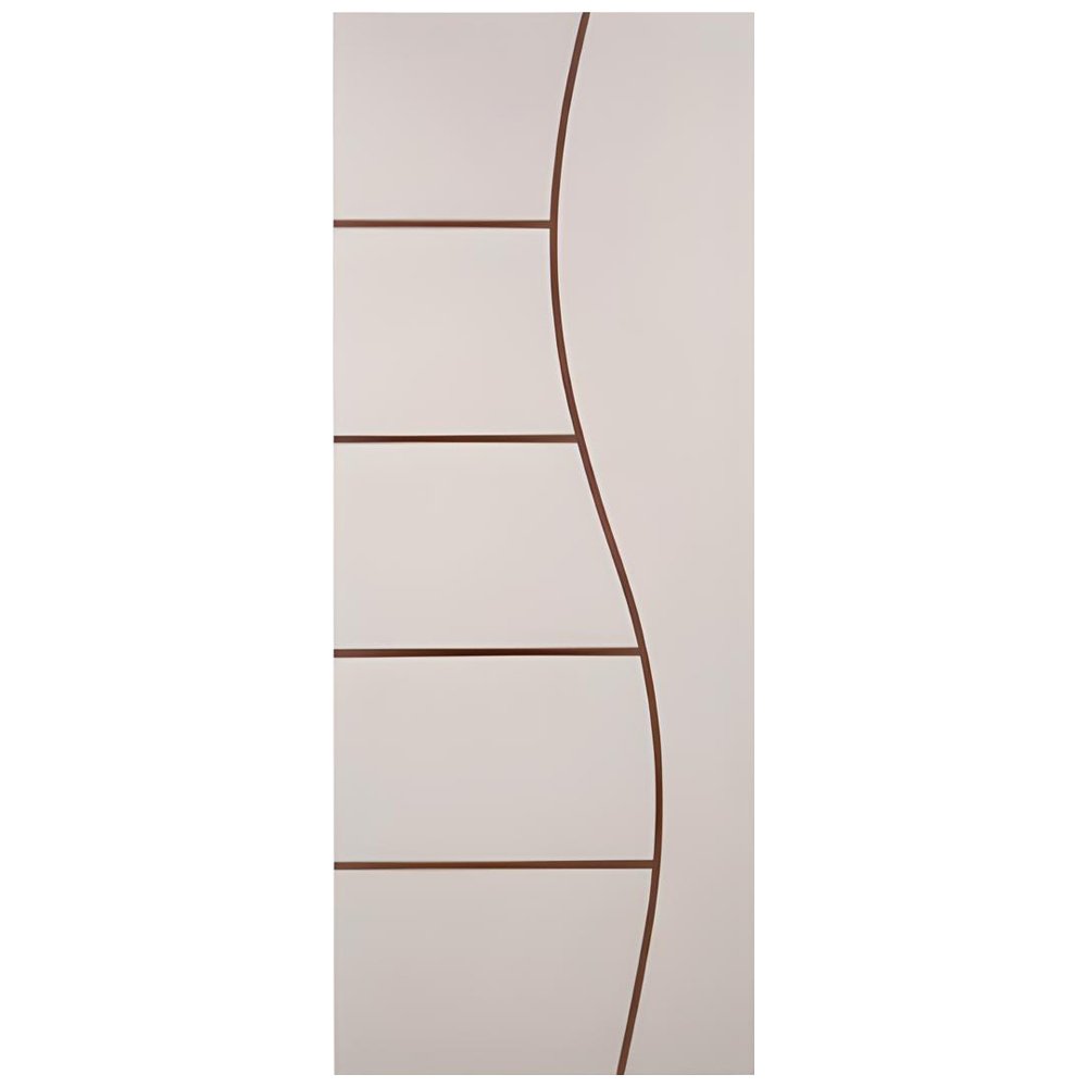 Folha de Porta Primer Branca Frisada - Imagem 2