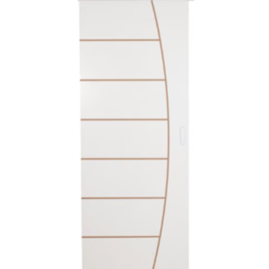 Folha de Porta Primer Branca Frisada